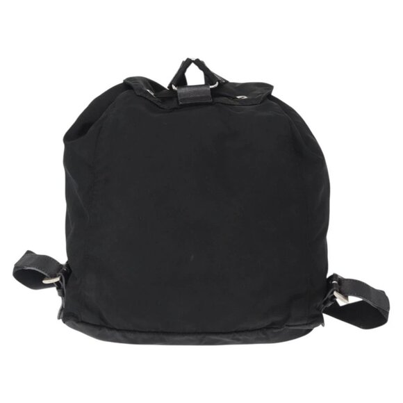 PRADA Backpack Nylon Black Silver Auth bs31366 main image 16